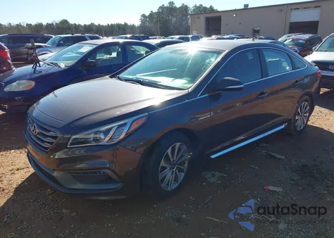 2016 Hyundai Sonata Sport from USA, damaged, VIN 5NPE34AF4GH422678